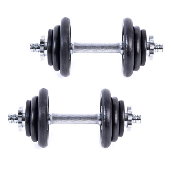 Spokey Egir dumbbells set 2 x 10 kg Spokey Egir dumbbells set 2 x 10 kg